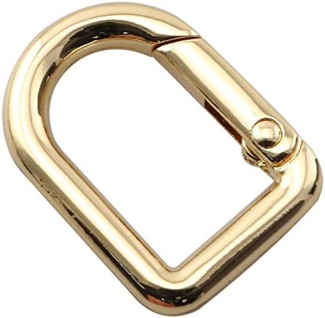 JCBIZ 5pcs Clasps Hooks Keychain prstenasti kopče modni isječci Okidač proljetni ključ s kopčama kopča, lagano zlato