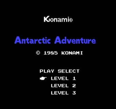 Romgame Antarktička avanturistička regija Besplatna 8 -bitna igračka kartica za 72 pin video igrača
