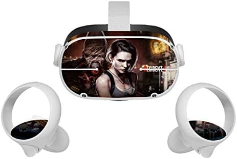 Horror Zombie Video Game Oculus Quest 2 Skin VR 2 Skins slušalice i kontroleri naljepnice Zaštitni naljepnica pribor