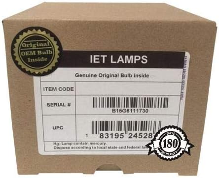 IET svjetiljke - originalna originalna zamjenska žarulja/svjetiljka s OEM kućištem za ViewSonic Pro9800WUL projektor