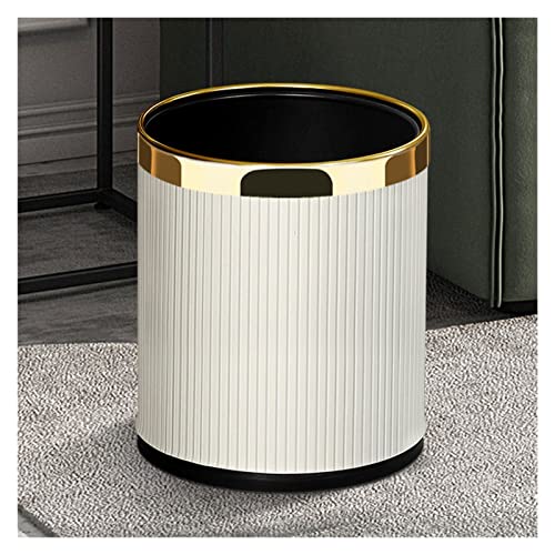 Dvoslojna kanta za smeće od metalnog materijala br. izdržljive košare za kućni otpad dnevna soba spavaća soba kuhinja kupaonica