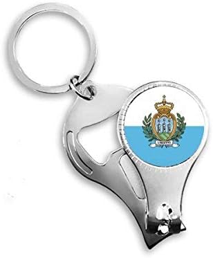 San Marino National Flag Europe Country Country Nipper Ring Otvarač ključeva za ključeve otvarač boca
