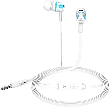 Ožičene Slušalice za uši za slušalice od 3,5 mm Stereo slušalice za igranje s ugrađenim kontrolama i mikrofonom za pametne