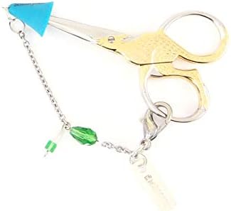Škare Fobs by Scissorfobz-Elegant Collection- Key prstenasti ključ za narukvica za narukvicu rukse za rukse vrećice šarm-