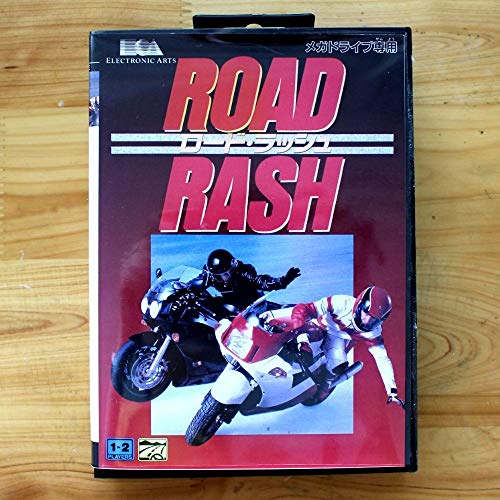 Romgame Road Rash 16 -bitni sega MD kartica s maloprodajnom kutijom za Sega Mega Drive for Genesis US Shell