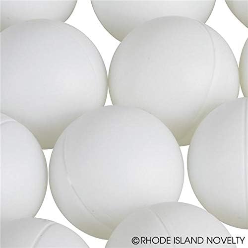 Novost na Rhode Islandu 1,5 inčni plastični ping pong kuglice, pakiranje od 12