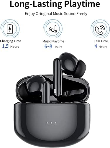 Aktivno otkazivanje buke Bežični uši u uši Bluetooth slušalice, IPX7 Vodootporna hi-fi stereo slušalica za pametni telefon