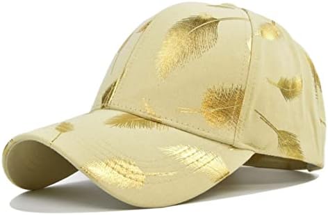 Modni vanjski atletika šešir zlatni list casual trend praznični sportski atletika šešir kapice putničke i žene bejzbol kape