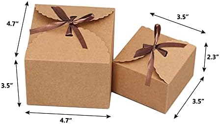 15pcs male poklon kutije, poklon kutija od recikliranog papira s vrpcama, male kutije 3,5 93. 5 52. 3, ukrasne poklon kutije
