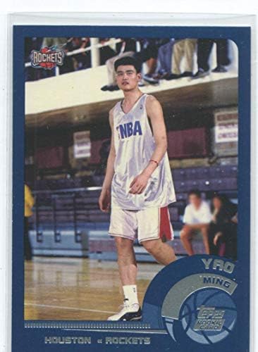 2002 Topps Rookie Card 185 Yao Ming - košarkaške ploče rookie kartice