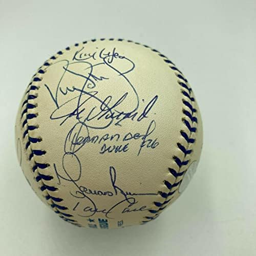 1998. New York Yankees World Series Champs tim potpisao bejzbol JSA CoA - Autografirani bejzbol