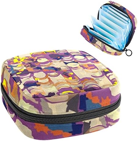 Torba sanitarne salvete za skladištenje džungle kamuflažni uzorak menstrualno razdoblje nosila torba s patentnim zatvaračem