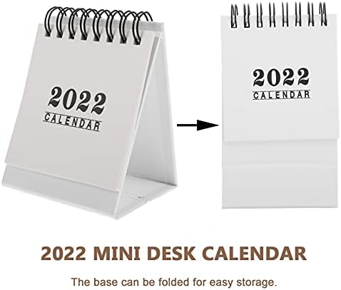 Kalendar stolnog stola Patkaw 2022 kalendar 2022, 1 PC kalendar kalendara kalendara 2022 Mini kalendari za radne površine
