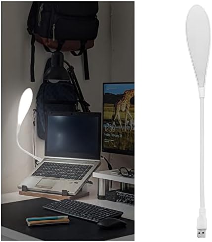 Solustre Mini PC LED noćni svjetlosni zaslon 3 komada USB lampica za čitanje, USB laptop za čitanje svjetiljke mini laptop