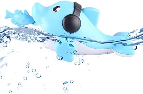 Nextake Pull & Go Dolphin Bath igračka, izvucite gudački plivanje dupin za vodu igračka za plivanje riblje kadica igračka