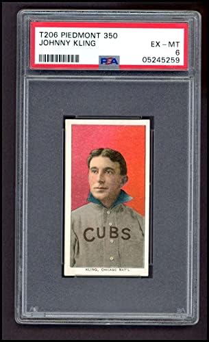 1909 T206 Johnny Kling Chicago Cubs PSA PSA 6,00 CUBS