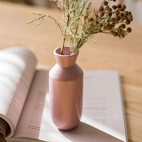 DSQK kućna umjetnost opremanje siva boca obiteljskog drveta glinena lonac vaza cvjetni cvjetni aranžman ulja boca japanska