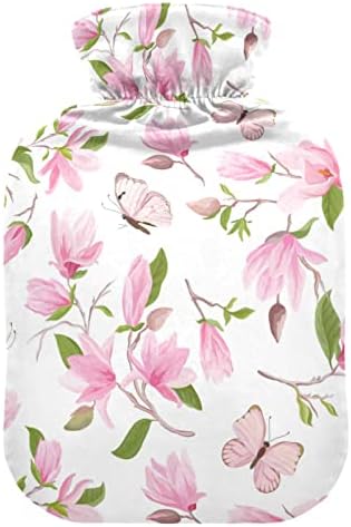 Oarencol ružičasti leptir cvjetni cvjetna cvjetna topla voda topla voda vrećica s poklopcem za vruće i hladno oblaganje 1