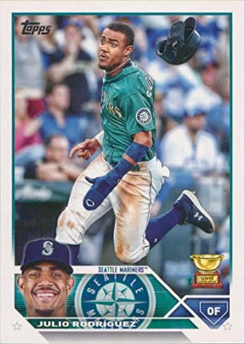 2023 Topps 330 Julio Rodriguez Seattle Mariners Trading Card