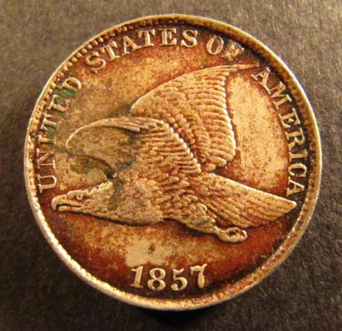 1857. Leteći orao Cent Penny prije civilnog rata