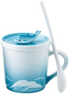 Espresso šalice Postavite slatku vodu za vodu Trodimenzionalna skulptura za životinje Ceramic Cup Cup Kućište šalice šalice