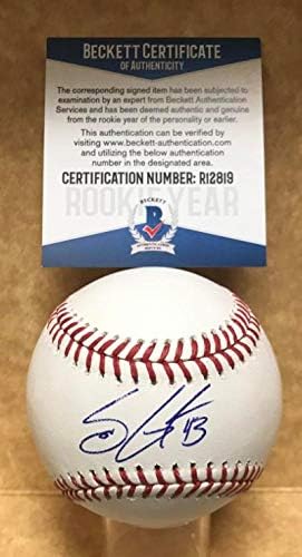 Sam Gaviglio Toronto Blue Jays potpisao je Auto M.L. Baseball Beckett R12819