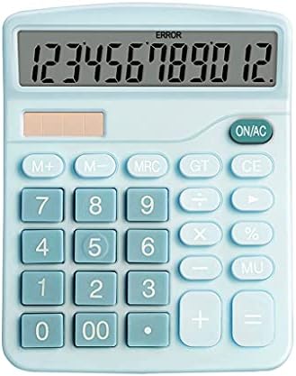 MJWDP Kalkulator 12 znamenki Elektronički LCD kalkulatori na velikom zaslonu kalkulatori kućnog ureda Školski kalkulatori
