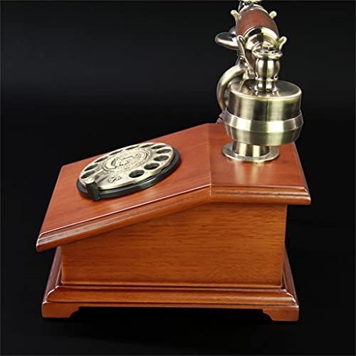 ZSEDP Europska antička antička masivna drva Antique Dekoracija za dnevni boravak Ured fiksni telefon