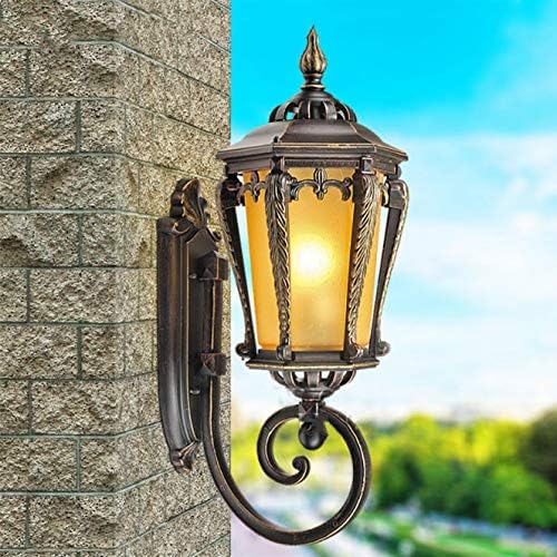 Liruxun vanjski vodootporan i hrđav zidna svjetiljka Europskog stila dvorište balkonske vrata vile LED retro jednostavan