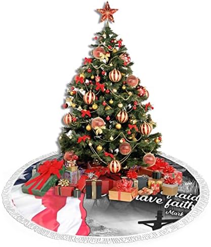 Ne bojte se, samo imajte vjera oznaka 536 Isusova suknja božićno drvce, za božićne dekoracije za odmor 36