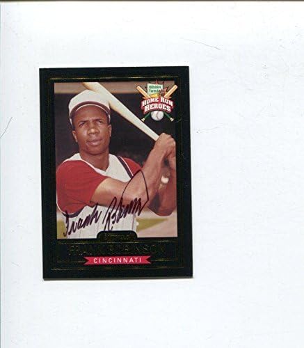 Frank Robinson Cincinnati Reds Baltimore Orioles Hof Potpisana foto kartica Tristar - MLB Autographed Baseball Cards