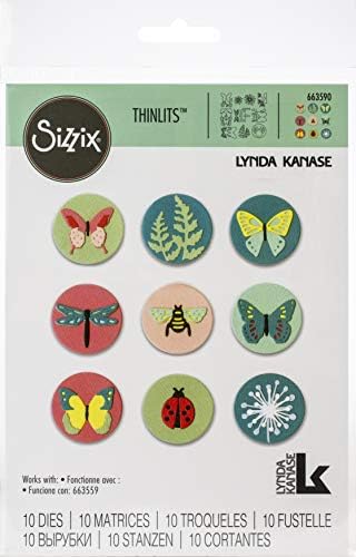 Sizzix Thinlits Die Set 4 Pack, malena priroda