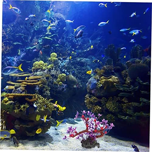 4pcs imitacija plastičnog ukrasa uredska biljka Vodene Biljke rekviziti akvarijske ribe bonsai podvodni akvarij ukrasna trava