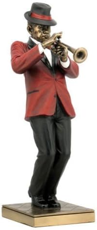 Wu Trubat Player kip Sculptura Figurine - kolekcija jazz benda