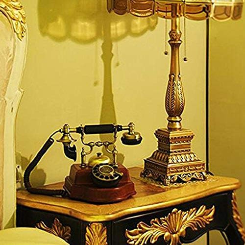 WODMB Telefon retro telefon ， retro fiksni telefonski kabel za kućni ured ureda Dekor Čvrsto drvo klasično Vintage Old Home