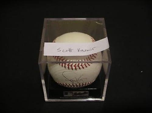 Scott Kazmir potpisao OML bejzbol * Los Angeles Dodgers * W/Coa Devil Rays Indijanci - Autografirani bejzbol