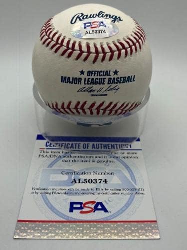 Darryl Strawberry 86 WS Champs Mets potpisao je autogram OMLB bejzbol PSA DNA *74 - Autografirani bejzbol