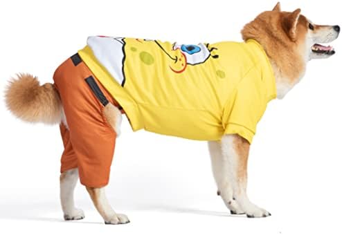 SpongeBob Squarepants za kućne ljubimce Halloween Tee & Shorts za pse - Zabavne i slatke kostime za Halloween za pse - službeno