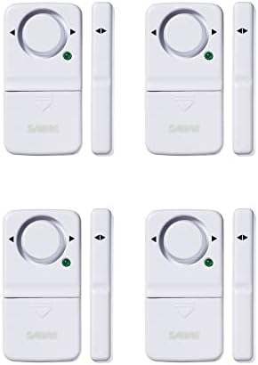 Bežični kućni alarmni sustav za vrata i prozore s glasnom sirenom od 120 dB, jednostavan za instalaciju