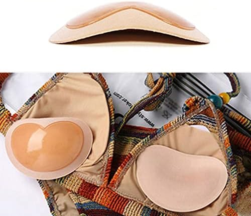 1 par jastučića za grudi silikonski višekratni Vodootporni gel Bikini umetci umetci za grudnjak navlaka za bradavice