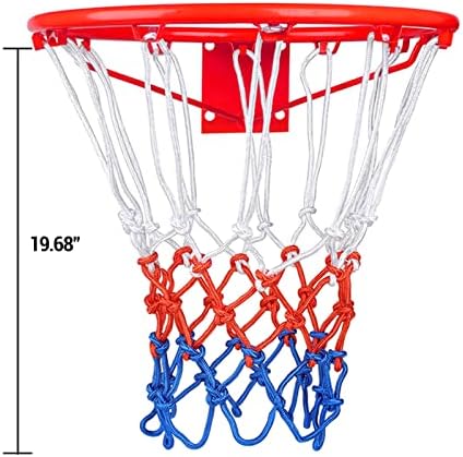 Zamjena košarkaške mreže za teške uvjete rada-zaštita od biča za sve vremenske uvjete, prikladna za standardne unutarnje