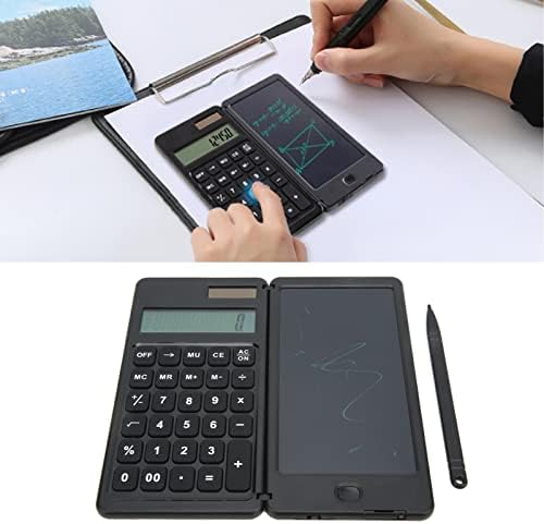 Kalkulator s bilježnicom, 10 -znamenkasti digitalni kalkulator zaslona LCD, dvostruki pogon za napajanje 128G Multifunkcionalni