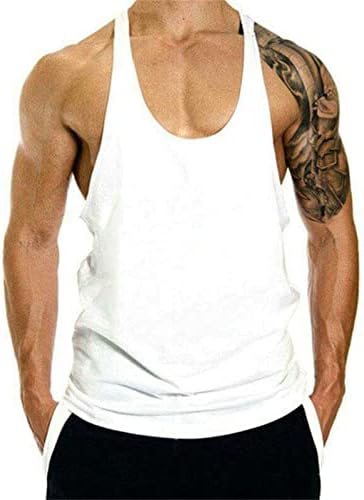 Muška teretana y-back tenk gornji bodybuilding mišić izrezan majica bez rukava lagana trening atletski prsluci tinejdžeri