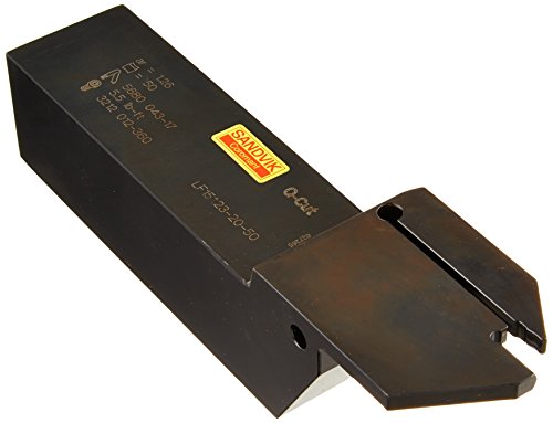 Sandvik Coromant LF151.23-20-50 čelični t-max q-cut Shank Tool za držač za razdvajanje i žlijeb, 0,2 Maksimalna dubina rezanja