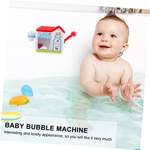 Toyvian mjehurići Strojne igračke za dojenčad Baby Bubble Machine Bath Toys za djecu Pribor za kupanje igračaka za djecu