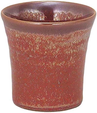 Šalica za piće Hatsuyama Kiln YH-264-30, crvena, 0,2 inča x 2,6 inča ostakljena šalica hladnoće sake