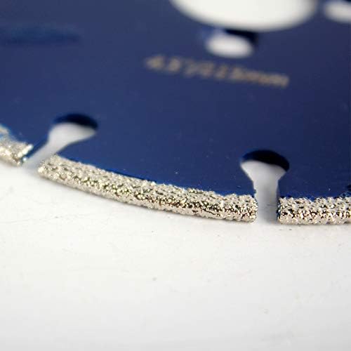 Raizi 4,5-7 inčni elektroplatirani blebovi za rezanje dijamanata za mramora sa bočnom zaštitom 1 PC