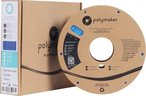 PolyMaker Polysmooth PVB filament 1,75 mm plava filament, 750G kartonska kalem - plavi PVB filament Print poput PLA filamenta