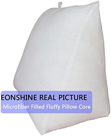Eonshine Fluffy mekane platnene mikrofibre ispunjene jastuk za cvjetanje jastuka za jastuk za plašnjak