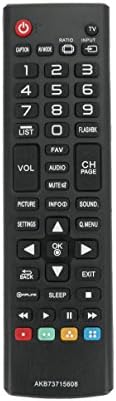 AIDITIYMI AKB73715608 Replacement Remote Control for LG Plasma LCD HDTV 32LH500B 32LN530B 39LN5300 40LH5000 42LN5300 42LN5400